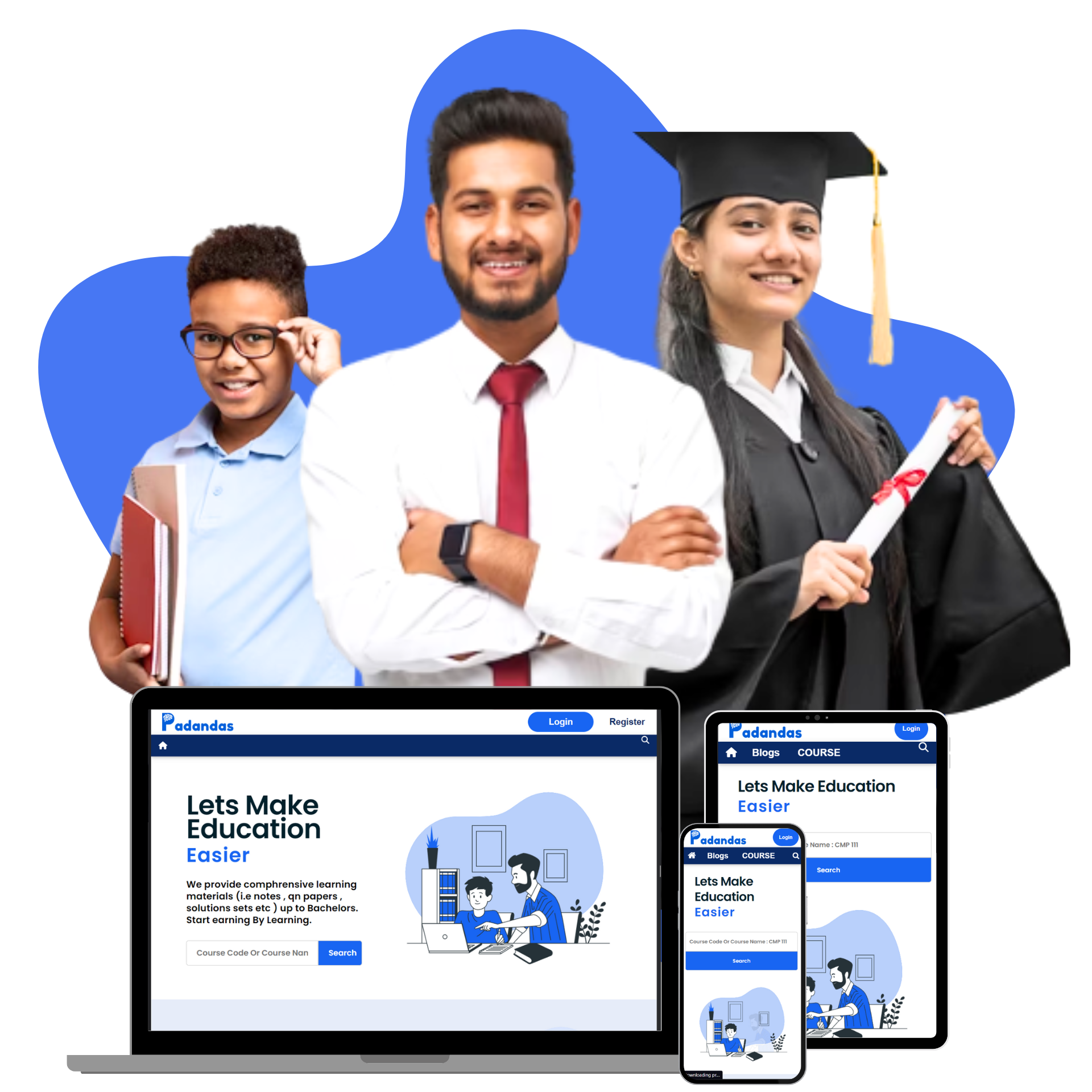 Students with Padandas